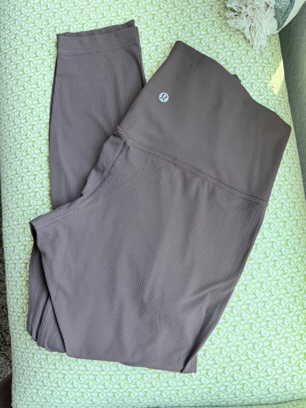 Lululemon Align Ribbed High-Rise Pant 25" Java Size 10 - Picture 4 of 8
